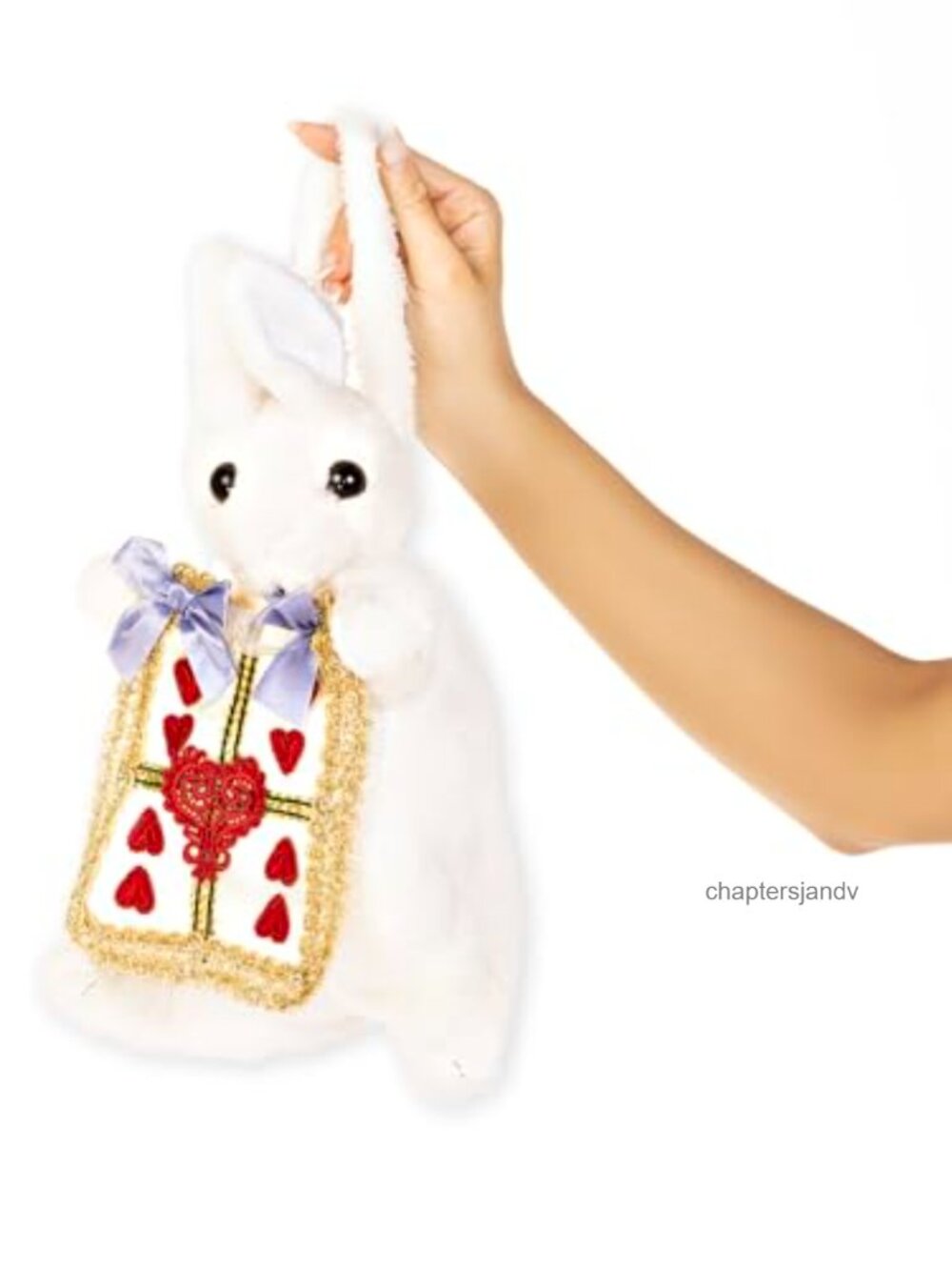 Plush Faux Fur Rabbit Purse Costume Accessory One Size Halloween